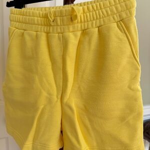 Sweaty Betty Cotton Shorts – Yellow, XS